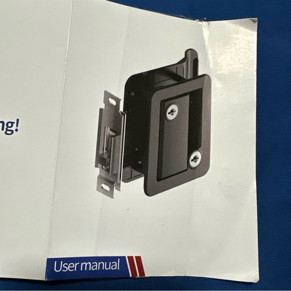 Black Rv lock Bracket - Picture 14 of 16